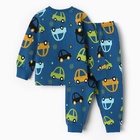 Пижама для мальчика, цвет тёмно-джинсовый, рост 110 см - Фото 11