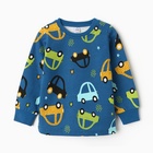 Пижама для мальчика, цвет тёмно-джинсовый, рост 116 см - Фото 3