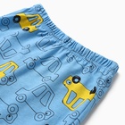 Пижама для мальчика, цвет голубой, рост 110 см - фото 24629891