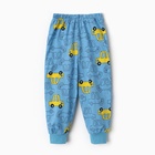 Пижама для мальчика, цвет голубой, рост 110 см - фото 24629893