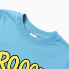 Пижама для мальчика, цвет голубой, рост 116 см - фото 23865296