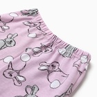 Пижама для девочки, цвет сиреневый, рост 104 см - Фото 8