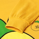 Пижама для девочки, цвет тёмно-желтый, рост 122 см - фото 23865374