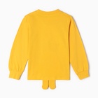 Пижама для девочки, цвет тёмно-желтый, рост 122 см - фото 23865375