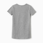 Сорочка ночная для девочки, цвет серый, рост 98 см - Фото 4