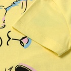 Сорочка ночная для девочки, цвет жёлтый, рост 98 см - фото 33335909