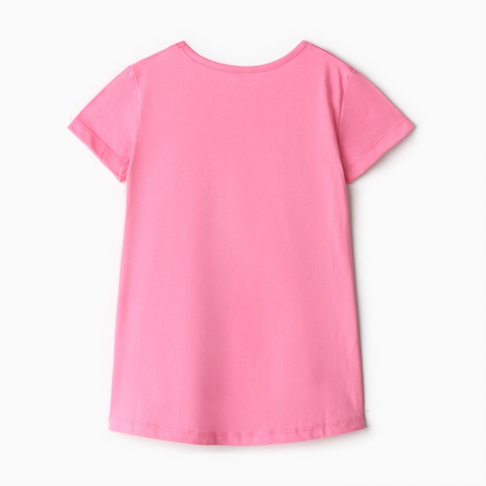 Сорочка ночная для девочки, цвет светло-розовый, рост 104 см - фото 1907869752