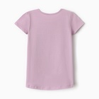 Сорочка ночная для девочки, цвет розовый, рост 98 см - Фото 4