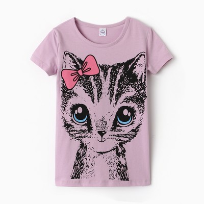 Сорочка ночная для девочки, розовая, рост 104 см