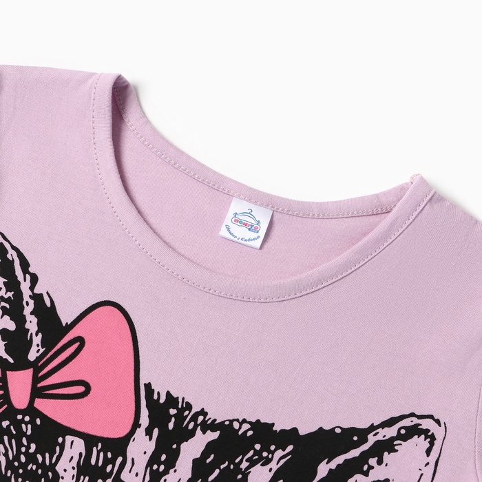 Сорочка ночная для девочки, цвет розовый, рост 104 см - фото 1907869770
