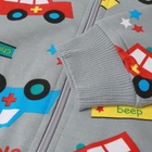 Толстовка для мальчика, цвет серый, рост 86 см - фото 24293648