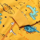 Толстовка для мальчика, цвет горчичный, рост 104 см - фото 23658157