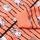 Толстовка для девочки, цвет коралловый, рост 86 см - фото 23658178