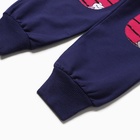 Комплект для девочки (свитшот, брюки), цвет фуксия, рост 86 см - Фото 11