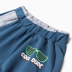 Комплект детский (толстовка, брюки) , цвет джинсовый, рост 86 см - фото 23865474