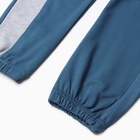 Комплект детский (толстовка, брюки) , цвет джинсовый, рост 86 см - фото 23865475