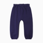 Комплект детский (толстовка, брюки) , цвет тёмно-синий, рост 92 см - фото 23865508