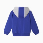 Комплект для мальчика (толстовка, брюки) , цвет электрик, рост 104 см - фото 24580912