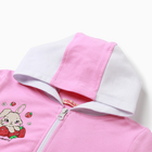 Комплект для девочки (толстовка, брюки ), цвет розовый, рост 86 см - фото 24293666