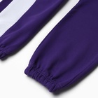 Комплект для девочки (толстовка, брюки ), цвет фиолетовый, рост 104 см - Фото 8