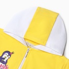 Комплект для девочки (толстовка, брюки ), цвет жёлтый, рост 104 см - фото 23865631