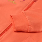 Комплект для девочки (толстовка, брюки ), цвет коралловый, рост 86 см - Фото 4