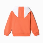 Комплект для девочки (толстовка, брюки ), цвет коралловый, рост 98 см - фото 23092262