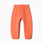 Комплект для девочки (толстовка, брюки ), цвет коралловый, рост 98 см - фото 23858323