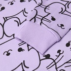 Свитшот для девочек, цвет сиреневый, рост 104 см - фото 23865663