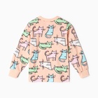 Пижама для девочки, цвет пудра, рост 104 см - фото 23092270