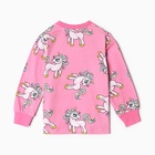 Пижама для девочки, цвет розовый, рост 116 см - Фото 5