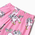 Пижама для девочки, цвет розовый, рост 116 см - Фото 7
