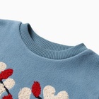 Комплект для детей (свитшот, брюки), цвет индиго, рост 104 см - фото 23865966