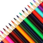 Карандаши 36 цветов, deVENTE Trio Mega Soft, трёхгранный корпус, 4M, 3 мм, металлическая подарочная коробка - фото 24263620