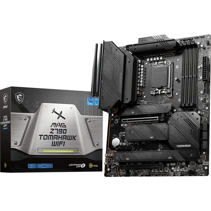 Материнская плата MSI MAG Z790 TOMAHAWK WIFI Soc-1700 Intel Z790 4xDDR5 ATX AC`97 8ch(7.1) 2   10044 - фото 51440934