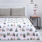 Покрывало «Этель» 2 сп Forest miracle, 180×210 см, микрофибра - Фото 1