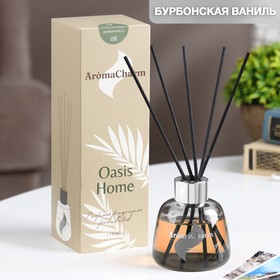 Диффузор ароматический"OasisHome"№08BourbonVanilla,100мл,карамельня ваниль