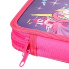 Пенал 2 секции,12.5×20.5×4 см, ламинированный картон, «Минни Маус и единорог» - Фото 8