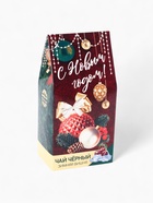 Чай чёрный «С новым годом», вкус: зимняя вишня, 50 г - Фото 3