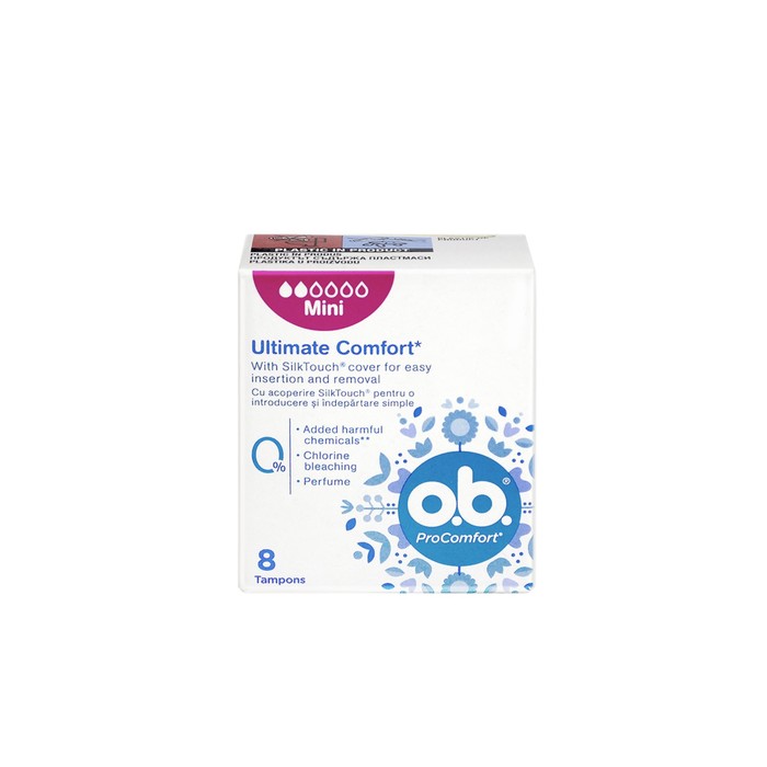 

Тампоны гигиенические женские O.B. Pro Comfort Mini, 8 шт