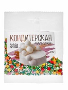 Посыпка кондитерская с мягким центром «Ассорти»: цветная, 20 г - Фото 4