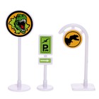 Гибкий автотрек «Дино», мёртвая петля, световые эффекты, работает от батареек - Фото 7