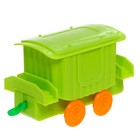 Железная дорога «Весёлый паровозик», звуковые эффекты, работает от батареек - фото 22992434