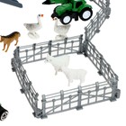 Игровой набор «Ферма», парковка для машин, амбар, вольеры, транспорт, животные - Фото 11