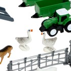Игровой набор «Ферма», парковка для машин, амбар, вольеры, транспорт, животные - Фото 13