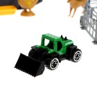 Игровой набор «Ферма», парковка для машин, амбар, вольеры, транспорт, животные - Фото 17