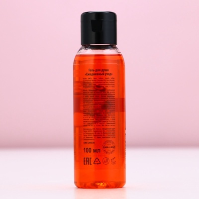 Гель для душа, 100 мл, аромат пряного глинтвейна, Чистое счастье