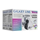 Мясорубка Galaxy GL 2414, 800 Вт, реверс, 4 насадки, соковыжималка, бело-чёрная - фото 9685115