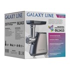 Мясорубка Galaxy GL 2413, 600 Вт, реверск, 2 насадки, чёрно-серебристая - фото 51441210 Мясорубка Galaxy GL 2413, 600 Вт, реверск, 2 насадки, чёрно-серебристая - фото 51441210