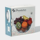 Салатник Paşabahçe Frezya, 2650 мл, d=22 см, h=9.5 см, стекло, прозрачное 10066074